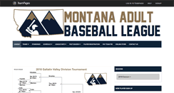 Desktop Screenshot of mtbaseball.org